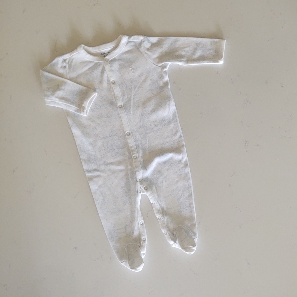 RALPH Lauren | Footed Toile Pajamas - Picture 8 of 11